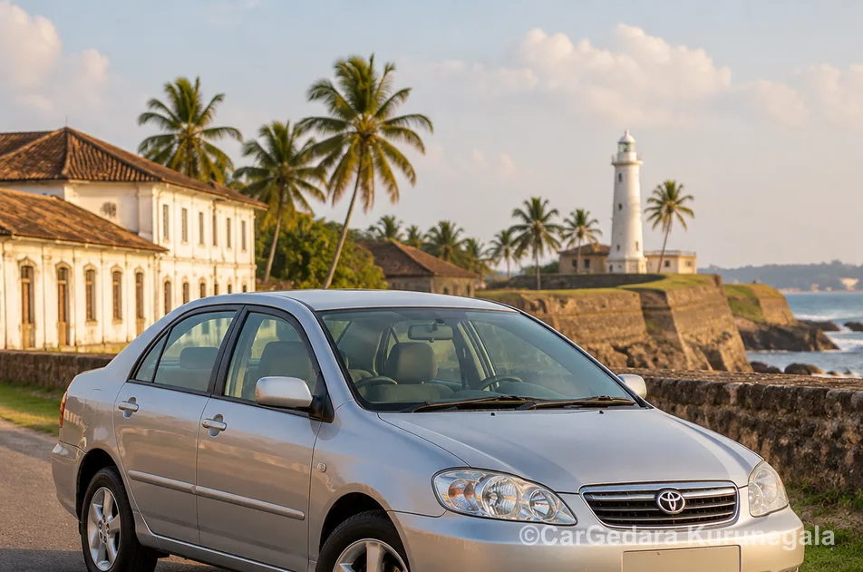 Used Toyota Corolla X 2003 Price in Sri Lanka