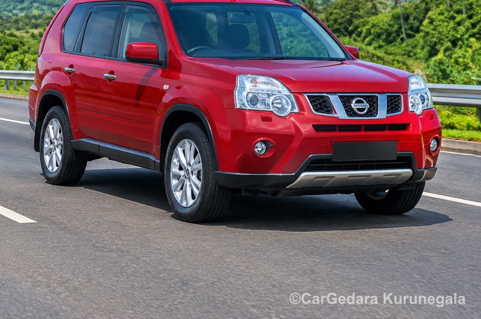 Used Nissan X-Trail Red 2010 Price in Sri Lanka