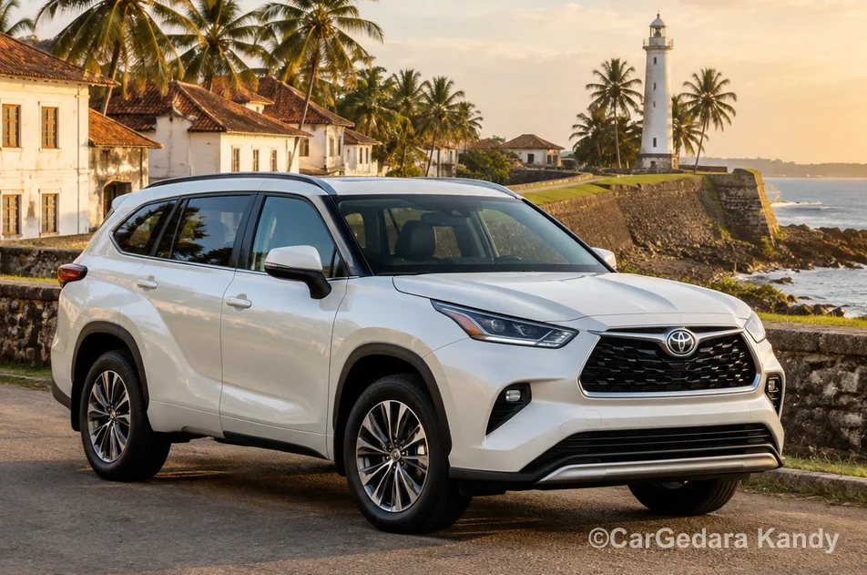 Toyota Highlander XLE Price in Sri Lanka 2026